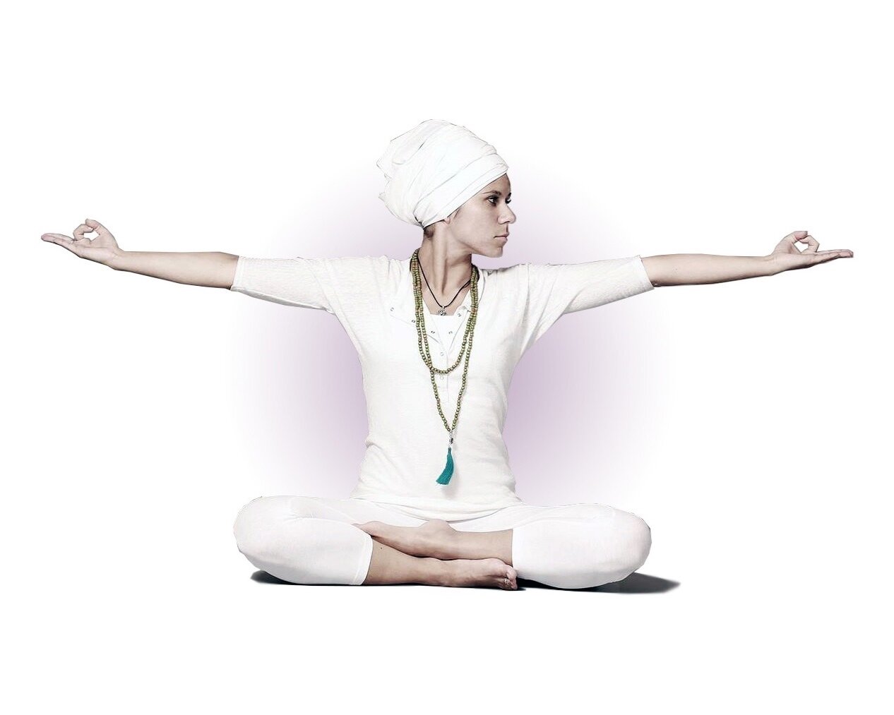 Daria in Kundalini yoga position.jpg